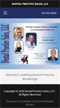 Mobile Screenshot of nvdentalpracticesales.com